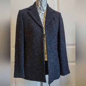 Gorgeous Kasper and Co. Sparkly Holiday Jacket  EUC!